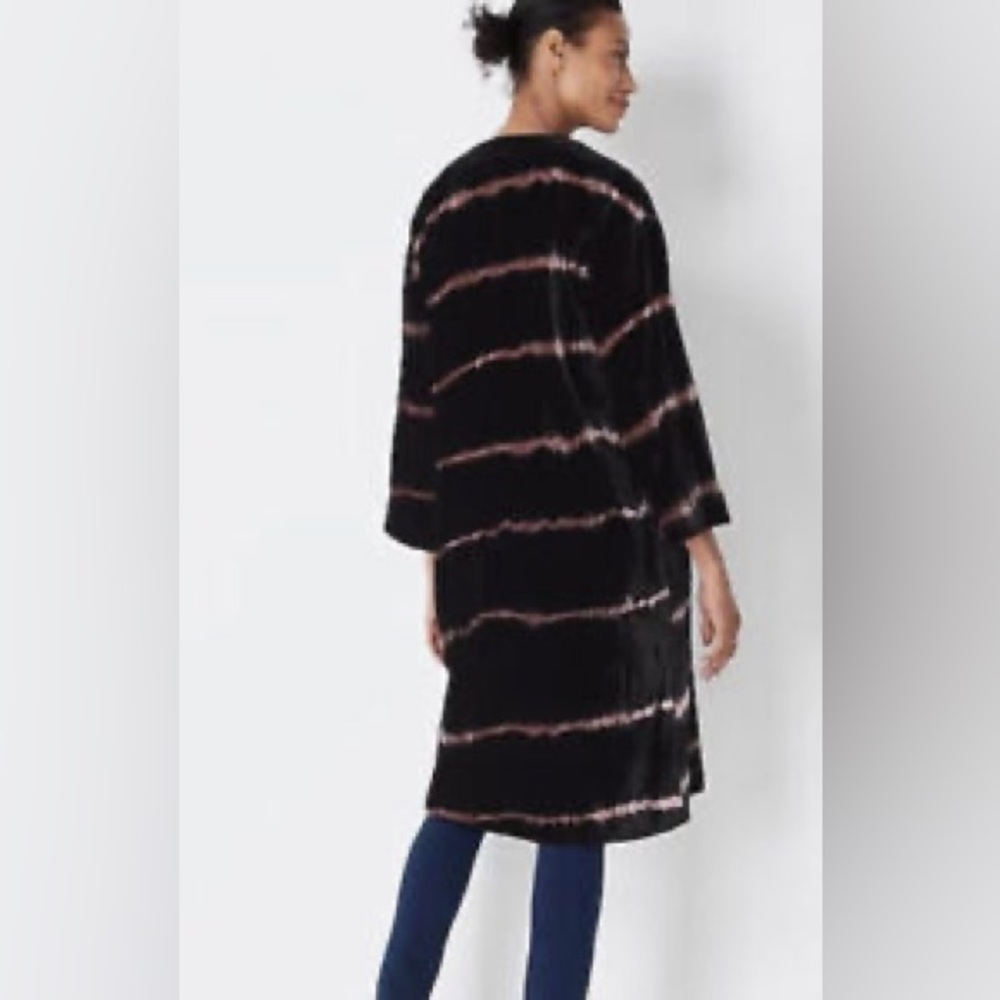EUC PURE JILL VELVET TIE-DYED DUSTER